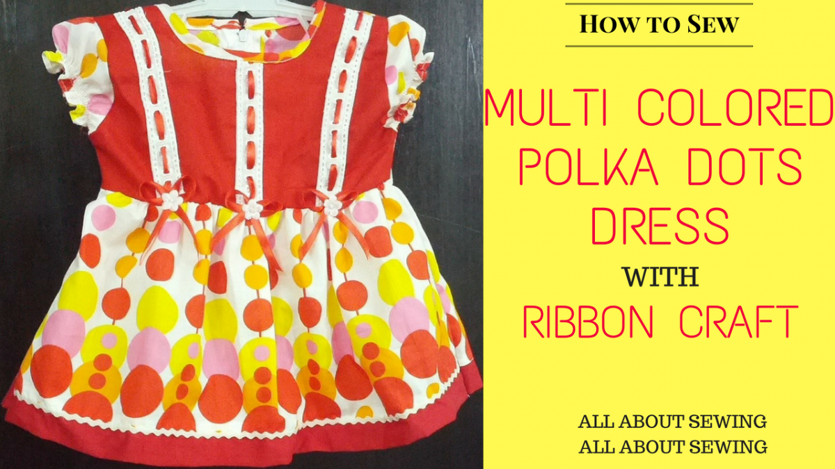 Multi Colored Polka Dots Dress