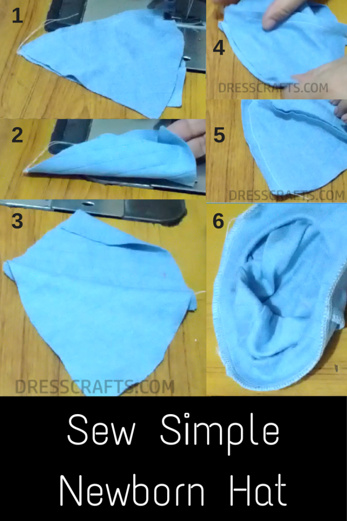 Newborn Hat: Sewing Steps