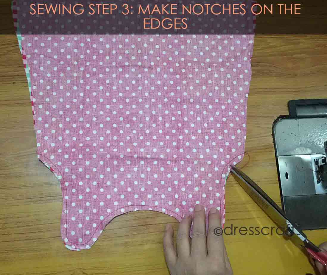 Pinafore Sewing step 3