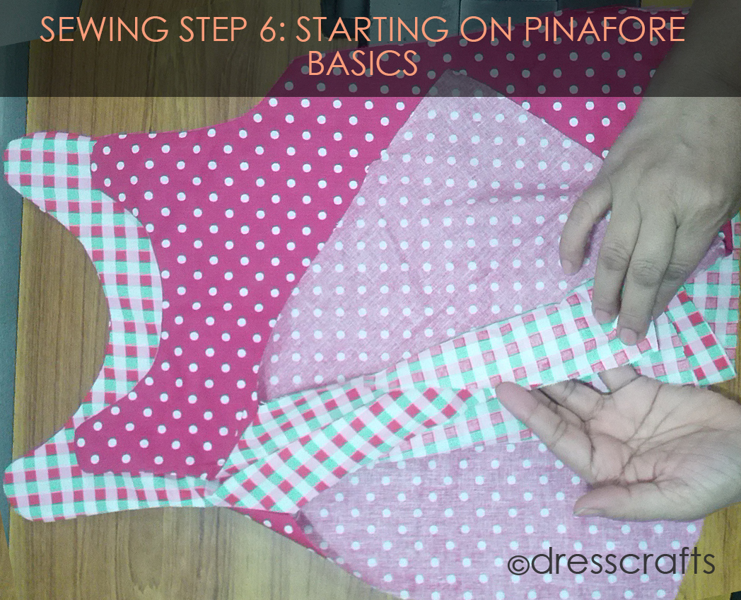 Pinafore Sewing step 6 part1