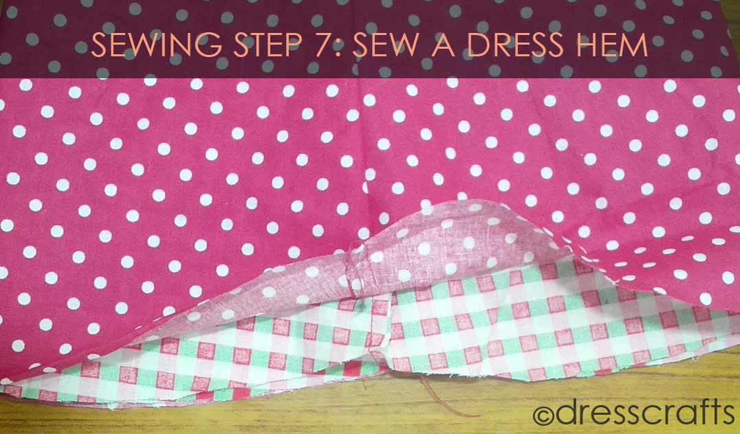 Pinafore Sewing step 7