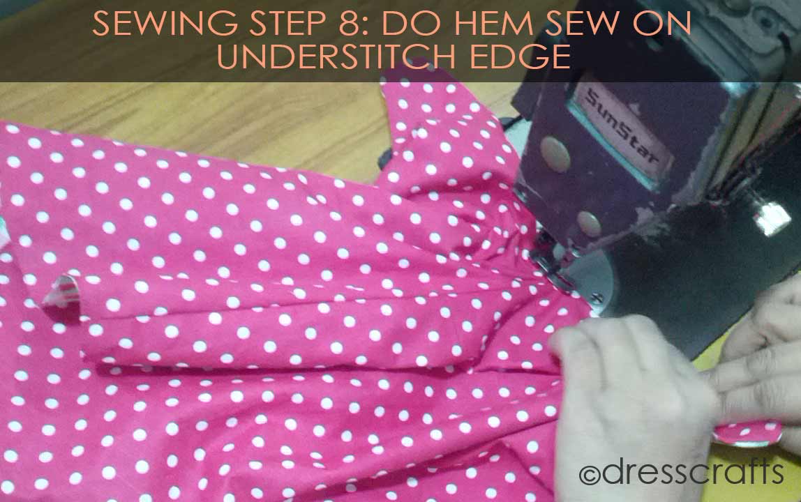 Pinafore Sewing step 8