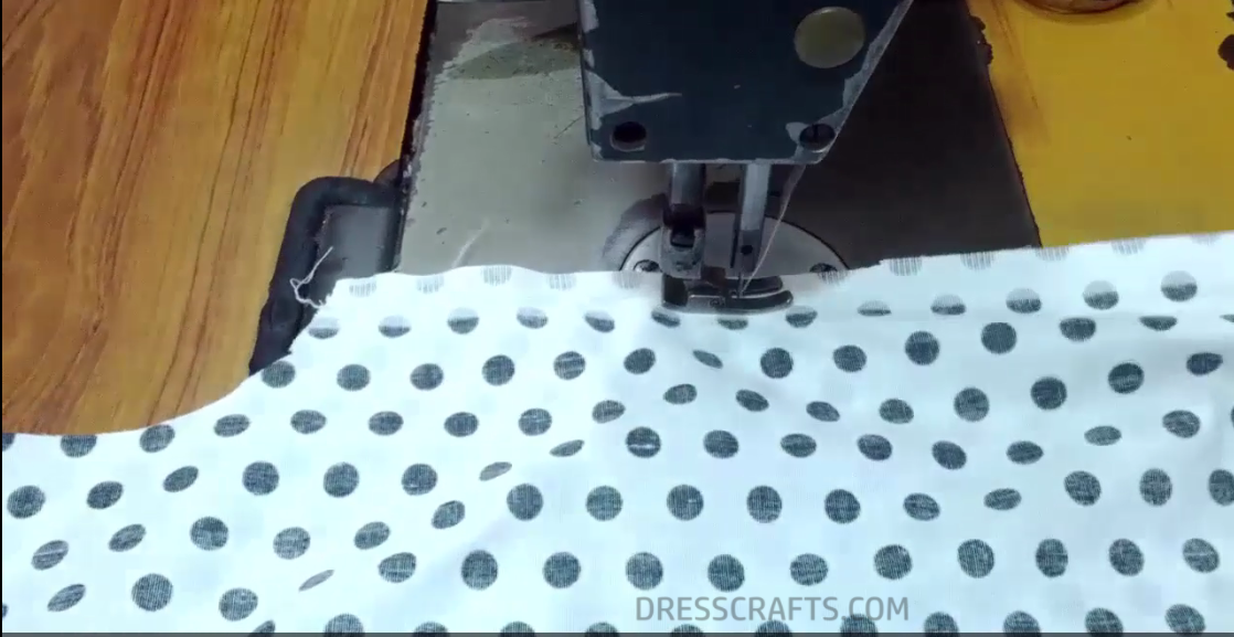 Pillowcase Dress sewing step 6