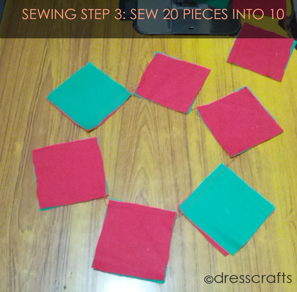 PLACEMATS SEWING STEP 3