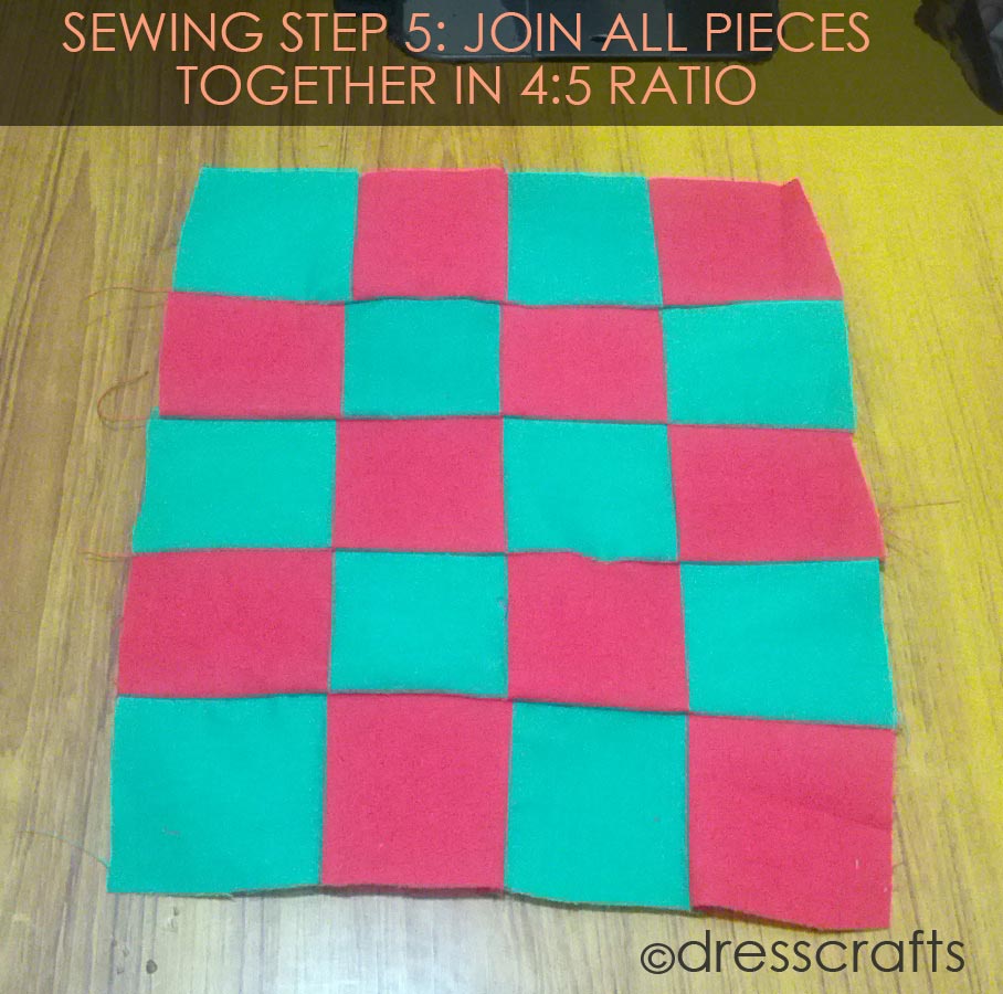 PLACEMATS SEWING STEP 5