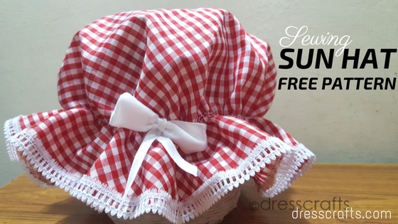 SEWING SUNHAT WITH FREE PATTERN