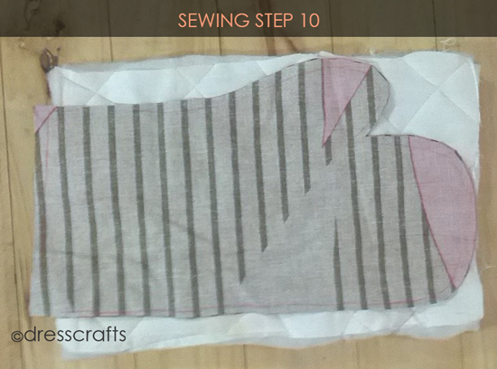 Easy Oven Mitts Sewing Step 10
