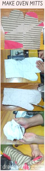 MAKE OVEN MITTS